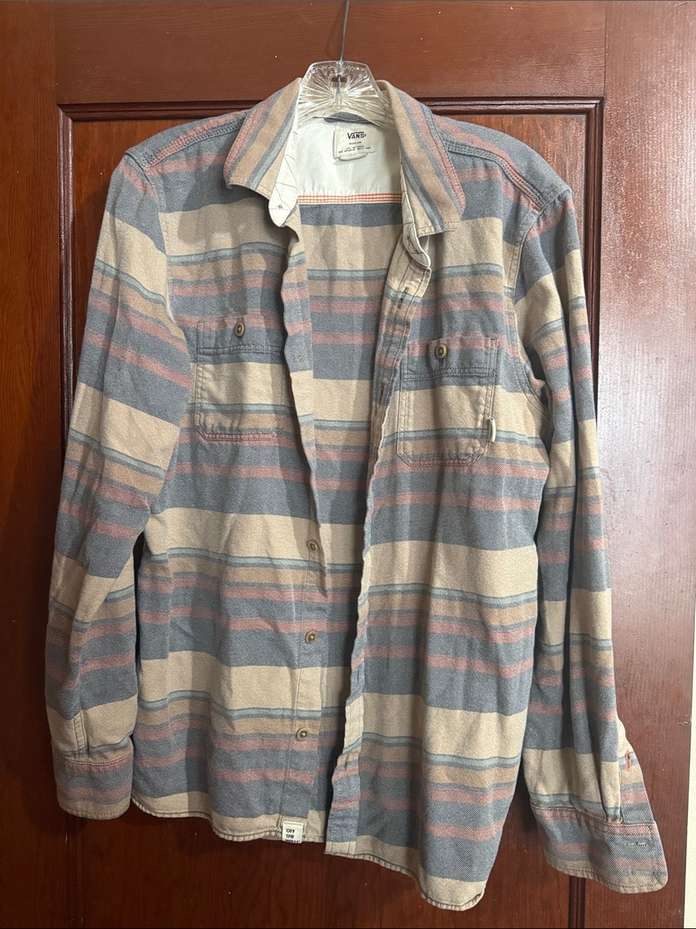 Vans Desert stripes button down